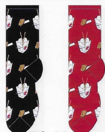 Womens Chinese Takeout Socks